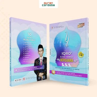 Buku Iqro dan Juz Amma Bersuara FULL COLOR Iqra QR Code Dilengkapi Latihan Menulis Huruf Hijaiyah - 