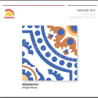 Roman Keramik RPA20207011 dTegel Wastu 20x20 /RomanKeramik