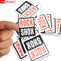 READU Rockshox Sticker For Bike Front Fork Decals Cycling Bicycle Stickers Road MTB Fork Frame Patch Bike Stickers