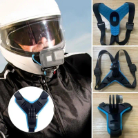 Helmet Front Chin Bracket Holder Motorcycle for GoPro Xiomi SJCam
