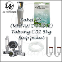 Paket 19 Tabung CO2 besi 5kg besi full isi - Aquascape - CO2 supplies