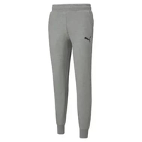 Celana Training Jogger Pria Puma Essential Logo FL CL Grey - 68086153 L