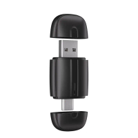 Wireless Smart Car Adapter 2 in 1 Wireless Carplay Support for Wired Carplay Plug & Play Auto USB Ty