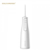 Raldmoyer 蘭德麥爾 磁感應充電水牙線機AT120(W) | 便攜式沖牙機 | 沖牙器 | 首創成人/兒童模式切換 | 智能安全鎖 | 6段脈沖水壓 304g