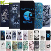 For Nokia G21 G20 Case Painted Leather Wallet Phone Case for Nokia G 21 G11 C21 Plus X20 X10 G20 G10 G300 C2 2nd Edition Cover