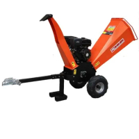 Gasoline Wood Chipper Shredder with Loncin 15HP Engine