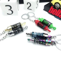 coilover keychain Suspension Keychain Key Chains Ring Keyrings Car Auto Coilover Spring Shock Absorber For Car