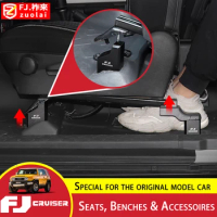 For Toyota FJ Cruiser Front Seat Raising Device FJ Seat Modification Cruiser Seat Heightening Gasket Seats Benches Accessoires