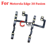 For Motorola Moto Edge 20 30 Pro Plus Lite Neo Fusion Power On Off Volume Switch Side Button Key Flex Cable Replacement Parts