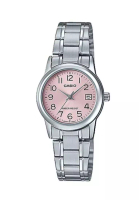 Casio Watches Casio Women Analog Watch LTP-V002D-4B Silver Stainless Steel Band Ladies Watch