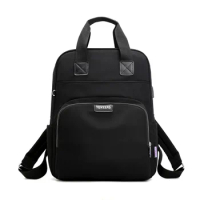 Solid 2023 Fashion New Women's Backpack Luxury High Quality Ladies Anti Theft Backpack Student School Bag Bolsos USB Charging