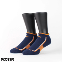 【FOOTER】排球少年!!雙口船短襪(HF06-藍)