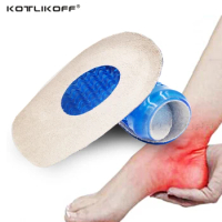 KOTLIKOFF Silicone Gel Heel Spur Pad For Foot Plantar Fasciitis Achilles Tendonitis Care Pain Relief Insole Inserts Foot Care