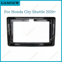 9 Inch Car Frame Fascia Canbus Box Decoder For Honda City Shuttle 2020+ Android Radio Dash Fitting Panel Kit