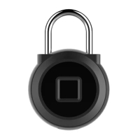 Bluetooth/Fingerprint Lock Keyless USB Rechargeable Door Lock Quick Unlock Metal waterproof Smart Padlock Gold silver