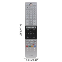 CT-90430 Remote Control Spare Parts For Toshiba HD Smart TV CT-90429 CT-90427 CT-90428 CT-90444 CT-8054 84L9300U Replace