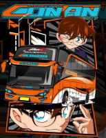 Stiker Bus Mania Bus Artis Basuri Conan Cutting Laser