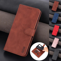 EUCAGR Wallet Card Stand Magnetic Leather Case For Samsung Galaxy A13 A04S A23 A33 A53 A73 A14 A24 A25 A34 A54 F62 Note 20 10