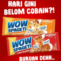 WOW SPAGETI_MURAH'SEDAP _HALAL. Pasta Food