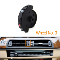 LHD Con lăn cửa xả điều hòa không khí AC cho xe hơi Bánh xe lăn cho BMW 5 Series F10 F11 520i 523i 5