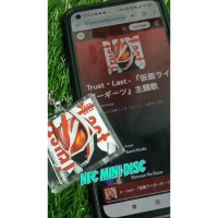 CUSTOM NFC MUSCI CD KEYCHAIN KAMEN RIDER GUNDAM ANIME SONG