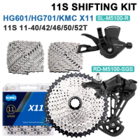 Deore M5100 1x11 Speed MTB Derailleurs Group Right Shifter X11 Chain 11S Cassette 42T 46T 50T 52T Bike 11V Groupset
