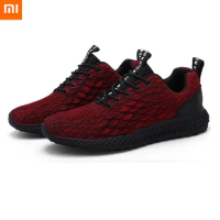 Xiaomi Shoes Fashion Breathable Sneaker Men's Casual Shoes Comfortable Non-slip Wear-resisting Sports Men's Jogging Shoes