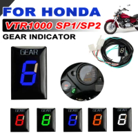 For Honda VTR1000 VTR 1000 SP1 SP2 2000-2006 VTR1000F 1997-2005 Motorcycle Accessories 1-6 Gear Display Indicator Speed Meter