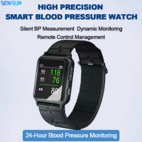 New Medical CFDA Accurate Blood Pressure Smartwatch Long Battery Medical BP HR Health Care Monitor Smart Men Elder For Watch D