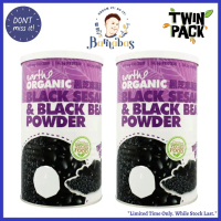 {PEK KEMBAR} Bijan Hitam Organik Hidup Bumi & Serbuk Kacang Hitam Organik Kacang Hitam Serbuk Bijan