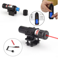 Red Laser Sight Red Laser Collimator for Rifle Glock Laser Collimator Laser Pointer with Battery and Charger