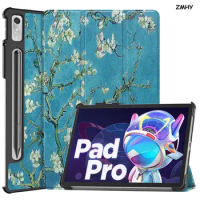 For Lenovo Xiaoxin Pad Pro 2022 Tablet Case PU Leather Folding Stand Magnetic Stand for Lenovo Xiaoxin Pad Pro Case 11.2" Cover