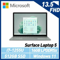 Microsoft微軟 Surface Laptop 5 13吋/i7/16G/512G/Win11莫蘭迪綠