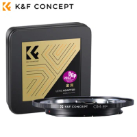 K&amp;F Concept for Olympus OM Lenses to Canon EF Lens Mount Adapter M16131 Lens Adapter