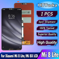 LCD Mi 8 Lite, Pemasangan Digitizer Skrin Sentuh Paparan, Untuk Mi 8 Lite, Penggantian Paparan Phone