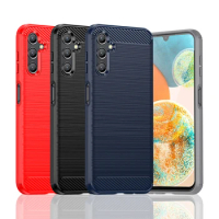 For Samsung Galaxy A14 Case Cover for Samsung Galaxy A14 Cover A04 A34 A54 5G 4G Shell Capa Business Style Silicone Phone Case