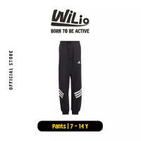 ADIDAS ADIDAS Future Icons 3-Stripes Wide Pants Kids JDI298 - Celana Panjang Anak (Hitam)