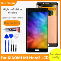 For Xiaomi Mi Note 2 LCD Display Touch Screen Digitizer Assembly With Frame Note2 For Xiaomi Mi Note 2 Display Replacement