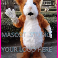 Mascot Plush Hamsters Mascot Costume Hamster Custom Cartoon Character Cosplay Fancy Dress