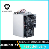 Jasminer X4 2.5Gh/s 0.48J/Mh 1200W ETC Asic Miner with PSU Better Than Innosilicon A11Pro Ipollo V1 Antminer E9 2.4G