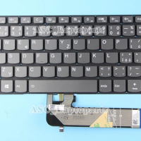 New Czech Slovak Keyboard for Lenovo ideapad 530S-14IKB 530S-14ARR 530S-15IKB S530-13IML S530-13IWL BACKLIT Gray