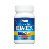 【Suntory 三得利官方直營】魚油 DHA＆EPA+芝麻明E 120顆(DHA&EPA、芝麻明、維生素E、維生素D)