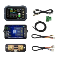 Portable Battery Monitor Automotive Car Battery Monitor 120V 100A Power Display
