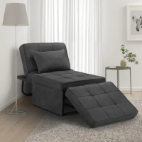 Saemoza Sleeper Sofa Bed, 4 in 1 Multi Function Single Folding Ottoman Bed, Modern Sleeper Convertible Chair Adjustable Backrest
