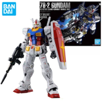 Original In Stock Bandai PGU PG RX-78-2 RX78 Gundam 2.0 1/60 Assembly Model Anime Action Figure Toy Gift Model Collection Hobby