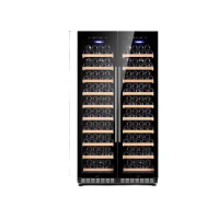 Modern European style light luxury simple constant temperature wine cabinet home commercial refrigerated wine cellar