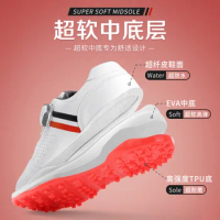 PGM Golf Women's Shoes New Waterproof Shoes Microfiber Sports Shoes Anti-Slip Golf Shoes new