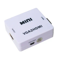 VGA To HDMI Adapter - 1080P VGA2HDMI Converter