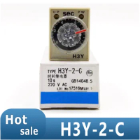 New 220V relay H3Y-2-C time relay 220V 0-10s 8PIN