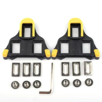 Road Bike Pedal Cleat SPD SL Bicycle Pedals Plate Clip Self-locking Plate Float Pedal Cleats Cycling Shoes Bicycle Accessories